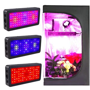 Tenda in crescita set completo e doppio interruttore a LED Growin Light per lampada phyto phyto di posa di serra di fiori idroponici interni