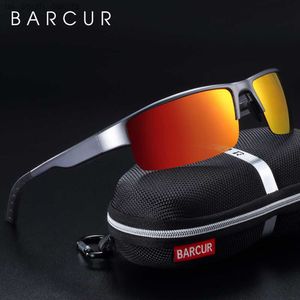 Bacury Tac Lens Alüminyum Magnezyum Güneş Gözlüğü Erkekler Erkekler İçin Polarize Güneş Gözlükleri Trend Spor Gözü L230523