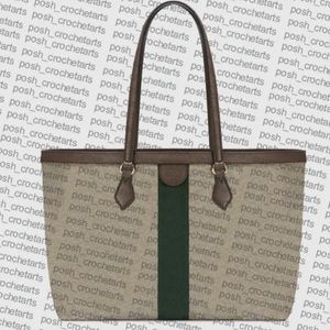 Тота мода для женских кошельки с покрытием Canvas Classic Tote с бренальными кожаными ремнями