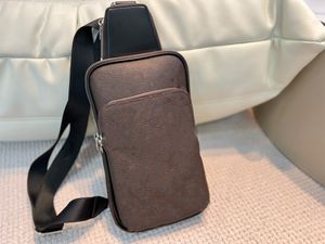 One Shoulder Bag Designer Shoulder Bag Populär rektangulär läder Designer väska spänne enkelt snygg och snygg