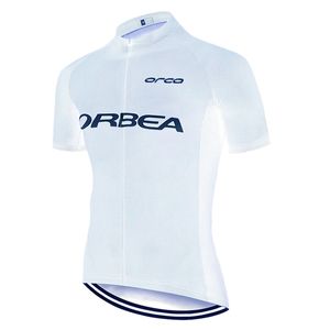 Team Team Orbea Ciclismo Jersey Mens verão Rápido Dech Sports Uniformes camisas de bicicleta de montanha rodo