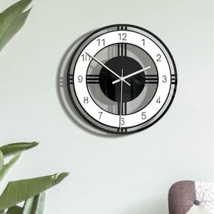 Wanduhren, Uhr, Acryl, Nadelanzeige, Vintage-Stil, Verarbeitung, Haushaltszubehör, klassische Uhr, rundes Timer-Timing-Gerät