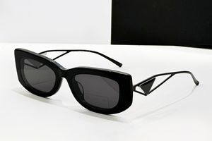 Modedesigner-Sonnenbrille 14YS für Damen, Platte aus Metall, Kombination aus quadratischer Form, Outdoor-Brille, trendiger, vielseitiger Stil, Anti-Ultraviolett-Schutz, mit Etui