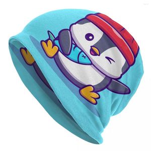 Berets Cartoon Penguin 14 Hat Women's Men's Unisex Beach Hip-Hop Adult Hats