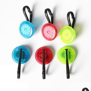 Другой домашний сад рюкзак Hhanging Light Mtifuncument Outdoor Sports Warning LED Светодиодные застежки -молнии DHFVP