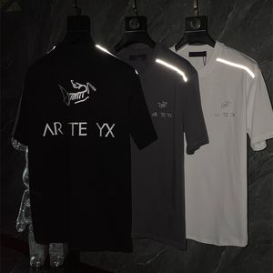 Футболка Arc Arcterxy Clothing Tees Edition 2023s Универсальный модный бренд Классический красочный принт Свободные унисекс arc Мужская футболка arc Повседневные футболки 12qw