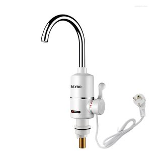 Kitchen Faucets 3000W Instant Electric Water Heater To Tankless Faucet 3 Seconds Heating