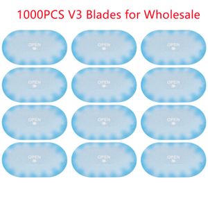 Toptan Kadınlar İçin 1000 PCS Venuse3 Razor Bıçakları Kıç Alma Yeniden Doldurma Güzellik Kız tıraş makinesi