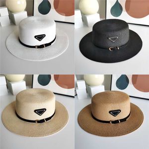 Fashion Brand Sunshade Hat Summer Men Women Straw Hats Casual Sun Protection Beach Personality Wide Brim Sun Hats Multiple Styles