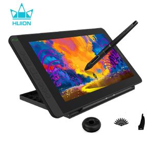 Tablets Huion Kamvas 12 Grafik -Tablet Monitor Ultradünnen Fulllaminated Pen Display Battery Free Stylus Tilt -Funktion mit 8 Pressetasten