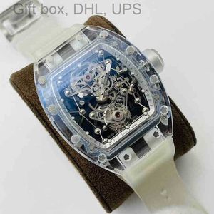 RM056 Superclone Active Tourbillon Eur Luxury Mens Watch Mens RM56 مصنوع من الطيران ويزن أقل من Titaniu العادي