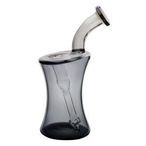 Cachimbo de água de vidro borbulhador de istmo feminino de 14 mm