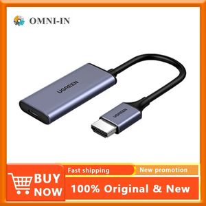 Rokid EM3 Inmo 헤드 장착 디스플레이 HD 4K 변환기 USB-C 휴대용 비디오 어댑터 검정에 대한 HDMI tope-C 어댑터