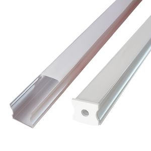 6.6ft/ 2Meter V Shape LED Aluminum Channel System with Milky Cover, End Caps and Mounting Clips, Aluminum Profile for LED Strip Light Installations Very Easy usalight