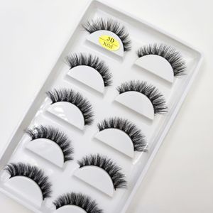 FALSO CILESSA 32 ESTILO 5 PAXOS CAMINHOS 3D MAISE NATURAL DO MAIXA FALHOS CHASHOS FAUX CILIOS compõem ferramentas de beleza por atacado 230530