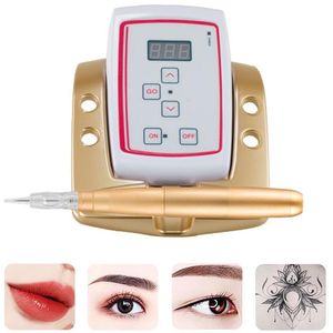 Maskin V2 Tatuering Permanent Makeup Pen Machine Cartridge Eyebrow Make Up Lip Rotary Tattoo Machine Mts PMU System Stark motorpistol