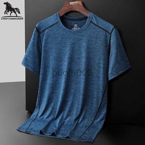 Herren-T-Shirts, T-Shirt für Herren, L-6XL, 7XL, 8XL, Sommer, neue, schnell trocknende Kurzarm-T-Shirts für Herren, Laufoberteil, Stretch, Fitness, Freizeit-T-Shirt für Herren, 2015 J230531