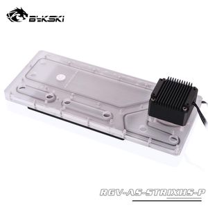 Cooling Bykski Water Cooling RGB Reservoir Tank Distro Plate for ASUS ROG STRIX HELIOS Chassis RGVASSTRIXHSP