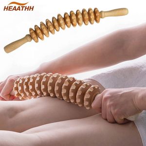 Relaxamento terapia de madeira rolo ferramentas massagem drenagem linfática maderoterapia colombiana celulite ponto gatilho manual liberação muscular