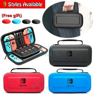 Väskor för Nintendoswitch Portable Travel Storage Bag NS Eva Protect Hard Case Cover Shell för Nintendo Switch Console Accessories