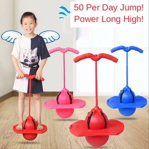 Fitness Balls Bouncing Ball Frog Jump Long Height Exercise Equipment Increase High Jump Bouncing Ball Children's Balance Training Equipment 230530