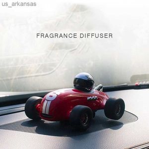 Creativity F1 Racing Car Air Frifener Purifier Auto Automobile Interior AccessoriesフレグュームシートパルファムオーナメントL230523