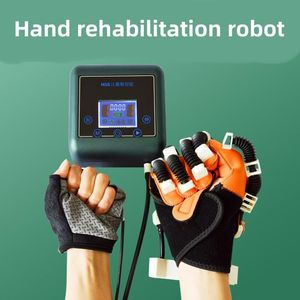Eldivenler Taşınabilir Rehabilitasyon Robot Eldivenler Strok Hemipleji Serebral Enfarktüs Eğitim Ekipmanı Parmak Alıştırıcı