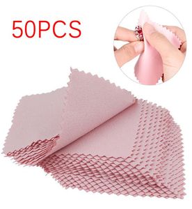 50pcs soczewki ubrania okulary oczu czyszczenie szmatki z mikrofibry ekran telefoniczny Czyszczenie okularów przeciwsłonecznych Camera Duster Wipes Akcesoria