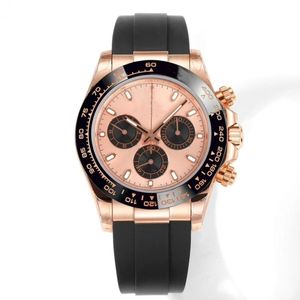 Zegarki ruchowe Automatyczne męskie designerskie zegarek z pudełkiem ze stali nierdzewnej wielobarwne, wodoodporne, świetliste klasyczny, obfity rub304a