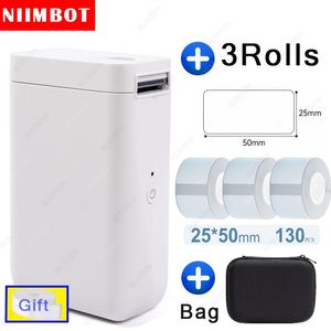 Skrivare Niimbot D101 Label Maker D11 D110 Plus Mini Thermal Label Sticker Pocket Printer Inkless Portable for Mobile Phone Machine