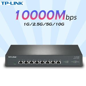 Switches Tplink Tlst1008 10gbe Switch 2.5G Gigabit Switch 10gb Switch 10000mbps 5g Switch 8*10gbps Home NAS Core Main Switch