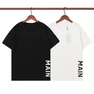 2023 Summer Mens Designer T Shirt Casual Man Womens Tees with Letters Print Kort ärmar BA -skjortor Män hiphopkläder