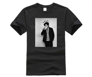 Camisetas masculinas Casual o pescoço camisa de verão solta para homens Cole Sprouse Streetwear masculino Awesome Plus Personality