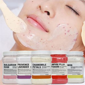 Face 650G Beauty Salon Spa Serbing Hydro Jelly Mask in polvere per la cura del viso per sbiancamento del collagene di rosa sbucciare gelatina facciale in gomma fai -da -te