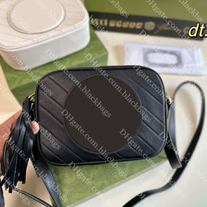 Designer Crossbody Bag Classic Letter Camera Bag Square Women Shoulder Bags Solid Color Leather Lady Wallet Fashion Tassel Design