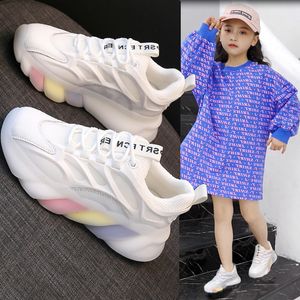 Sneakers Fashion Kids Sport Shoes Air Mesh Breattable Children Casual Running Sneakers Småbarn Mjuka skor för pojkar Girls Shoes 230530