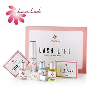 ツールLavabeauty Custom Lash Lish Liste Kit Permset IconsignプライベートラベルProfsionalまつげパーマキットラッシュカール