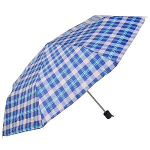 Parasol kobiety Sunshade wiatroof drukowane parasol na zewnątrz przenośny trzy składane kraciaste równe DH1389 DOSTAWA DOSTAWA DOMOWEGO OGRODZA HOUS DHBM6