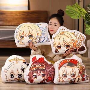 Plush Dolls Project Genshin Impact Anime Peluche Pillow Poduszka Nahida Tighnari Klee Barbara Dori Collei Cartoon Manga Pchana zabawka 230531