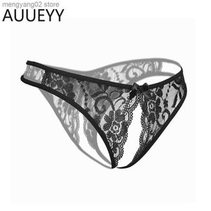 Briefs Panties 3 SIZE M L XL Hot Erotic Sexy Panties Open Crotch Porn Lace Thongs sexy hot free Take off G Strings underpants briefs for women T23601