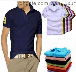 Designer 2018 New Shirt Men High Quality Crocodil Embroidery Big Size S-6XL Kort ärm Summer Casual Cotton Polo Shirts Mens Mens