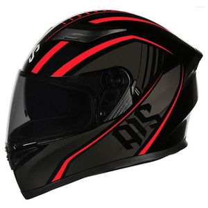 خوذات الدراجات النارية خوذة كاملة الوجه Casco Moto بطانة قابلة للغسل مزدوجة القصب موتوكروس دراجة نارية نقطية capacete