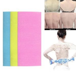 beauty skin exfoliating cloth washcloth body wash towel nylon bath towel skin polishing towel color sent randomly