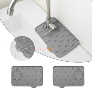 Masa Paspasları Mutfak Silikon Musluk Mat Emici Lavabo Sıçrama Koruma Tahliye Yastığı Çift Taraflı Banyo Gadget