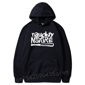 Męskie bluzy bluzy mężczyźni na aughty by Nature Old School Hip Hop Rap Rap Muzyka muzyczna 90S Bboy BGIRL Bluza 230530