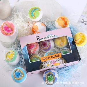 Bad Bad Bomb Natural Bubble Bath Bombs to Nourish Hydrate Dry Skin Bath Salt Balls Gift To Friends Families 6 PCS