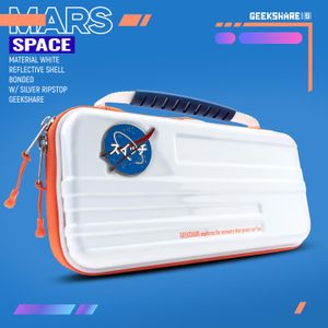 Väskor Geekshare Nintendo Switch Case Deep Space med lagringsväska för Switch OLED Portable Protective Box för Switch Lite Console