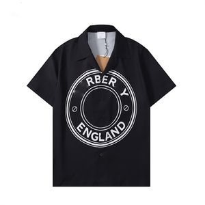 Men Designer koszule Summer Shoort Sleeve Casualne koszule moda luźna polo w stylu plażowym oddychając Tshirts Tees odzież M-3xl LK13