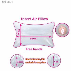 Adult Toys Insertable Masturbation Device Sex Pillow For Man Vagina Anal Hole Inflatable Masturbate Love Pillows Portable Handfree Sex Toys L230518