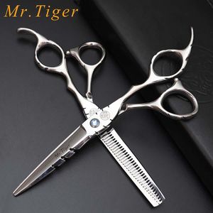 Verktyg 5.5 6.0 Hot Professional Frisörsax Hårklippande sax Hair Professional Barber SCISSOR Hårskjuv Salong Makas Set